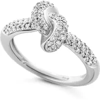 Orphelia 'Palma' Damesring van 925 Sterling Zilver - Zilver ZR-7569