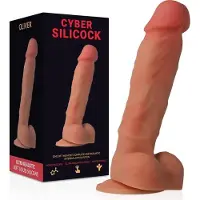 Cyber silicock | Oliver Ultra Realistic Soft Liquid Silicone 19 Cm