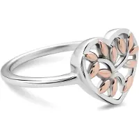 Orphelia Dames 925 Sterling Zilveren Ring - Zilver/Roze ZR-7474