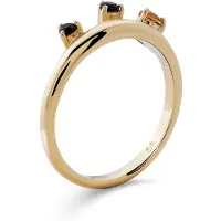 Orphelia Dames 925 Sterling Zilveren Ring - Goud ZR-7497/G