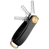 OrbitKey Key Organiser Pro Leather liquorice