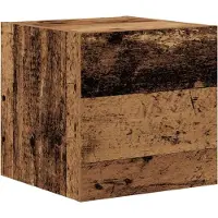 vidaXL Tv-meubelset 4 st Oud Hout Bewerkt hout