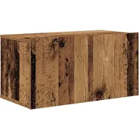 vidaXL Tv-meubelset 8 pcs Oud Hout Bewerkt hout