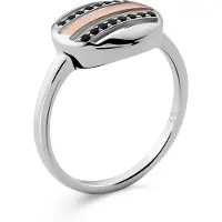 Orphelia Dames 925 Sterling Zilveren Ring - Zilver/Roze ZR-7501