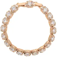 NAEMI Armband goud / wit