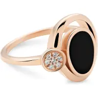 Orphelia Dames 925 Sterling Zilveren Ring - Roze ZR-7470