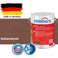 Remmers HK-Lazuur 3in1 Kastanjebruin 2,5L – Premium Houtbeschermingsbeits voor Buiten – Oplosmiddelhoudend – UV- & Vochtwerend – Impregneer, Grondlaag & Beits in Eén