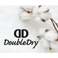 DoubleDry Hoeslaken jersey 100% katoen tweepersoons 140x200 cm zacht &