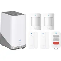 Eufy Security HomeBase 3 S380 basissysteem + 2x E20 raam/deur sensors + 2x E20 bewegingsmelder + E10 sleutelhanger - Alarm Bundel