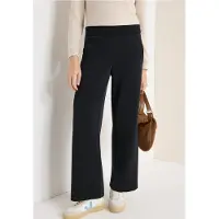 Cecil Dames Silk Touch broek - Zwart - XS
