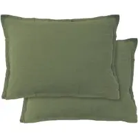 Matt & Rose Set Kussenslopen Sauge - (2x) 50 x 70 cm - 100% Linnen