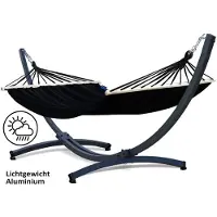 Potenza 'Motyl'Eenpersoons Hangmatset / Hangmat met standaard - 120kg draadvermogen