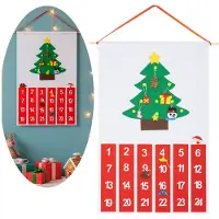 Springos Adventskalender | 24 lades | Hout | Kerstboom