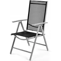 Modernhome Opvouwbare Tuinstoel met Hoge Rugleuning - Comfortabel en Duurzaam