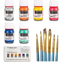 Tarrago Sneakers Verfset - Verf voor leer & canvas - 5 CMYK kleuren