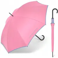 United Colors of Benetton Benetton Long AC Automatische Paraplu - Roze toekomst