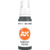 AK-Interactive Ocean Blue Acrylic Modelling Color - 17ml - AK-11173