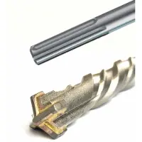 KLASEBO Hamerboor voor SDS-MAX 4-snijders Ø 30,0mm x 520mm lengte