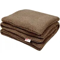 BabyLux Boucle Kinderdeken 60x75 cm met Kussentje - Warm & Zacht