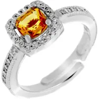 Orphelia Dames 925 Sterling Zilveren Ring - Zilver ZR-7199/CH