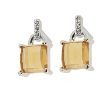 Orphelia Dames 925 Sterling Zilveren Oorbellen - Zilver ZO-5982