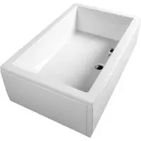 Polysan Deep - Diepe douchebak 100x90x26 cm, wit 72340
