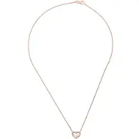 Orphelia 'Alberte' Dames 925 Sterling Zilveren Ketting met Hanger - Roze ZH-7233/RG