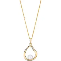 Orphelia 'Baptiste' Dames 925 Sterling Zilveren Ketting met Hanger - Goud ZH-7507/G
