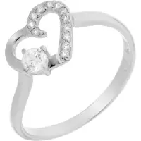 Orphelia Dames 925 Sterling Zilveren Ring - Zilver ZR-7080