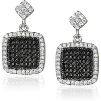 Orphelia Dames 925 Sterling Zilver Hangoorbellen - Zilver ZO-5231