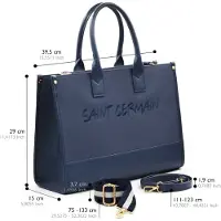 ATELIERS SAINT GERMAIN Grote Tote Bag Quartier Latin