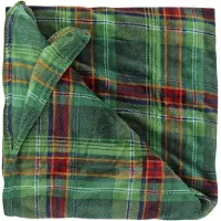Unique living Plaid victor 200x150cm donkergroen