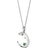 Orphelia 'Eline' Dames 925 Sterling Zilveren Ketting met Hanger - Zilver ZH-7497