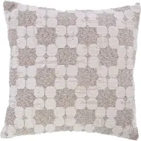 Light & Living Sierkussen Pueblo Grijs / Beige 45 X 45 Cm