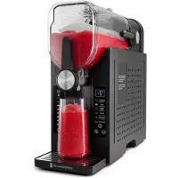 Kitchenbrothers Slush Puppy Maker - 1,6L - 6 Standen - BPA-vrij - Slushi Machine - Ijsmachine - Zwart