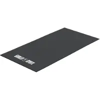 Gorilla Sports vloerbeschermingsmat 120 x 60 cm zwart