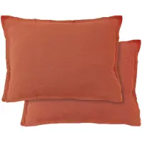 Matt & Rose Set Kussenslopen Sienne - (2x) 50 x 70 cm - 100% Linnen