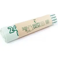 Happy Sacks Vuilniszakken 240 liter | Composteerbaar | 10 stuks |
