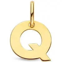 The Jewelry Collection Geelgouden Hanger letter Q 4023468