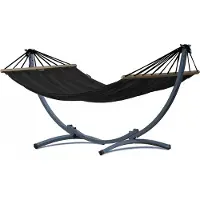 Potenza Hangmat met Standaard 1 Persoons – Extra Stabiel Frame tot 200 kg | Compact, Stevig & Duurzaam