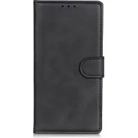 TOPK Coverup Hoesje - Geschikt voor Samsung Galaxy A42 Hoesje - Coverup Luxe Book Case - Zwart