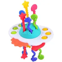 Playgo sensorische bal ruimteschip educatief speelgoed multi kleuren.