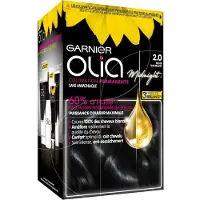 Garnier Olia Ammoniavrije Permanente Haarkleuring 120 g (Kleuren : 2.0 Diamantzwart)