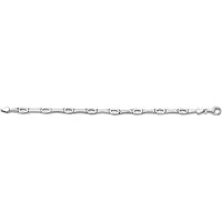 Orphelia Dames 925 Sterling Zilveren Set: Ketting + Armband - Zilver SET-041