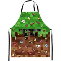 Ferocity - Kinderschort Universele kindermaat Schildersschort - met klittenband - Unisex - Pixel