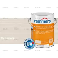 Remmers Long Life Houtbeits UV – signaalwit – 2,5 Liter – Duurzame houtbescherming met maximale UV-bescherming