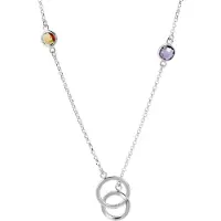 Orphelia 'Eloise' Dames 925 Sterling Zilveren Ketting - Zilver ZK-7409