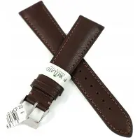 Morellato Echt Leder Horlogeband Bruin 20mm Taps Toelopend