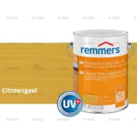 Remmers Long Life Houtbeits UV – citroengeel – 2,5 Liter – Duurzame houtbescherming met maximale UV-bescherming