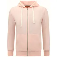 Enos Hoodie met rits jogging shorts